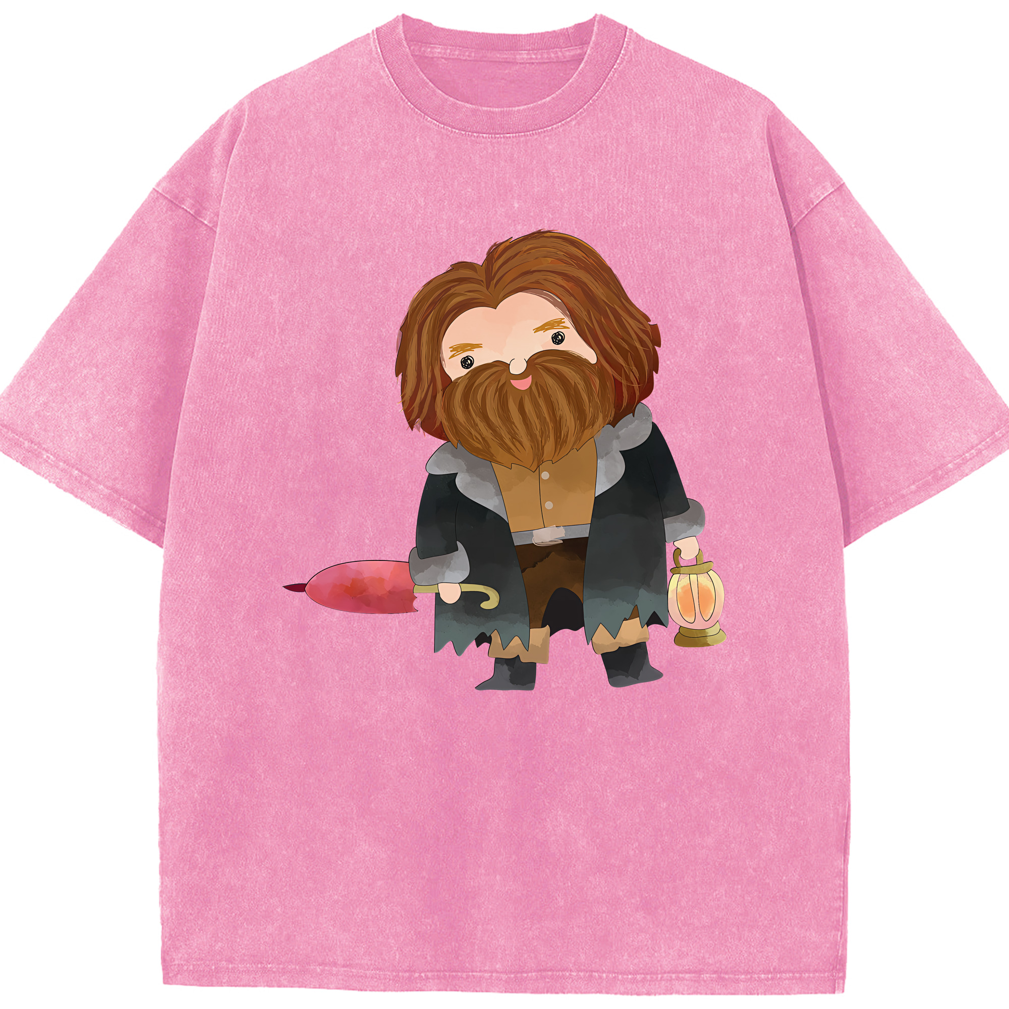 （画像用） Harry Potter ハリー・ポッターシリーズ 綿100% ヴィンテージ風 半袖Tシャツ（フロントプリント）